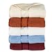 Ivory Zero Twist Hand Towel by Cotton Craft 100% Pure Cotton Towels