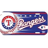 Texas Rangers - Baseball License Plate MLB Pro Baseball