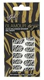 Girls With Attitude Glamour to Go Glitter Zebra Nail Wraps
