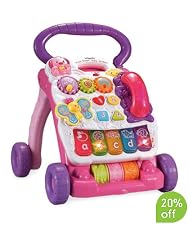VTech First Steps Baby Walker - Pink