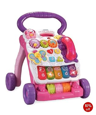 VTech First Steps Baby Walker - Pink