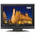 DX BROADTEC 19V型地上デジタルハイビジョン液晶テレビLVW-192(K) ブラック
