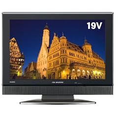 DXアンテナ 19V型地上デジタルハイビジョン液晶テレビLVW-192(K) ブラック
