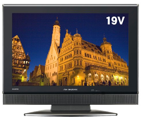 DX BROADTEC 19V型地上デジタルハイビジョン液晶テレビLVW-192(K) ブラック