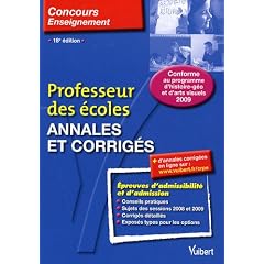 Professeur des �coles : Annales et corrig�s
