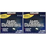 Anti-Diarrheal Loperamide Hydrochloride 2 mg 800 Caplets Total (Pack of 4)