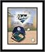 San Diego Padres MLB Framed 8x10 Photograph Team Logo and Baseball Cap Collage