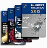 Blackstone's Police Manuals 2012: Four Volume Set