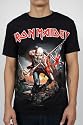 Iron Maiden - The Trooper Mens T-shirt in Black