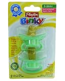 Playtex Baby Binky Most Like Mother Latex Pacifiers - Green
