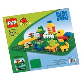 LEGO Large Green Building Plate (15