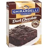 Ghirardelli Chocolate Dark Chocolate Brownie Mix, 20 oz.