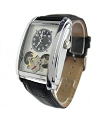Youyoupifa Black And Square Automatic Mechanical Unisexs Watch