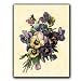 Bouquet of Pansies - Mother's Day Gift Enclosure Cards (set of 12)