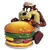 Westland Giftware Looney Tunes Magnetic Taz Eating Burger Salt and Pepper Shaker Set, 3-1/2-Inch
