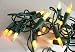 Set of 35 Energy Saving Multi-Color Pastel Christmas Lights - Green Wire