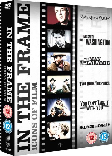 CD-Charts  DVD : James Stewart - In The Frame Collection: You Can't Take It With You / Mr Smith Goes To Washington / The Man From Laramie / Anatomy of a Murder / Two Rode Together / Bell, Book and Candle