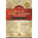 RVR 1960 Giant Print Reference Bible (Black Hardcover) (Spanish Edition)