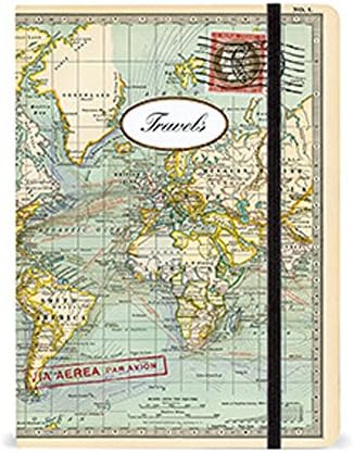 Travel Notebook - World Map