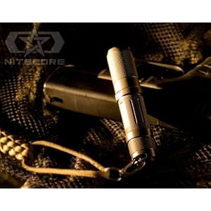 NiteCore Defender Infinity Tactical LED Flashlight 130 lumens 45 hours AA battery