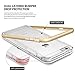 Ringke Fusion Frame Compatible with iPhone 6 Case, iPhone 6S Case Dual-Layered TPU Bumper and PC Drop Protection Clear Back Shock Absorption Protective Bumper - Royal Gold