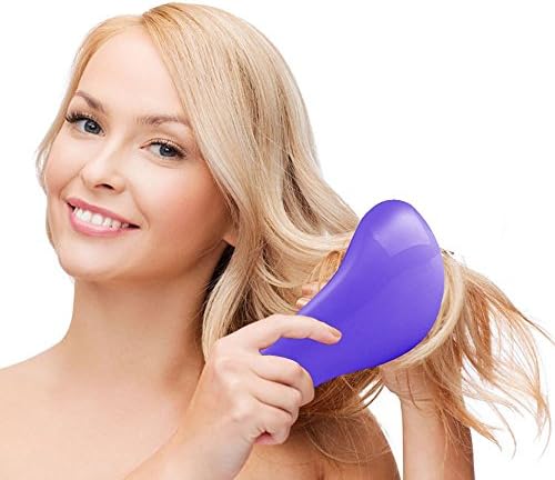 Detangling Brush, Easy to Open the Knot of Hair Reduce Pain Prevent Electrostatic Easy to Carry, Blue
