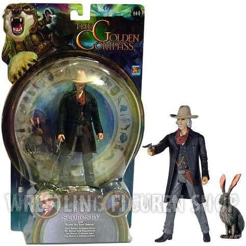 The Golden Compass Action Figure: Lee Scoresby with Hase Hester