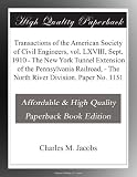 Transactions of the American Society of Civil Engineers, vol. LXVIII, Sept. 1910 - The New York Tunnel Extension of the Pennsylvania Railroad, - The North River Division. Paper No. 1151 deals and discounts
