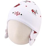 New Era Georgia Bulldogs Infant White Ski Knit Baby Beanie