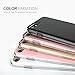 DesignSkin IP7PDSS26303 Slider Slim S2 Dual PC Layer Wallet Case with Card Slot for iPhone 7 Plus - Baby Pink