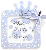 Baby Prince Personalized Plaque with Pen