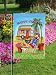 Happy Parrot Streamline Camper RV Party Garden Flag