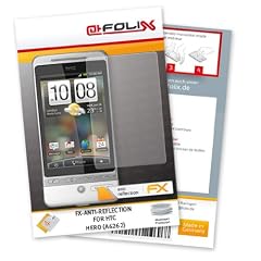atFoliX FX-Antireflex Displayschutzfolie f�r HTC Hero (A6262) - Displayschutz antireflektierend! H�chste Qualit�t - Made in Germany!