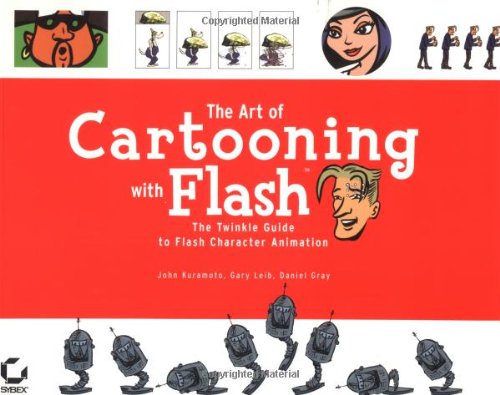 the art of cartooning with flash with cd rom