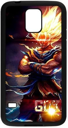 Japanese Anime Japan Cartoon Dragon Ball Z Super Saiyan Goku Custom DIY Phone Case Cover For Samsung Galaxy S5