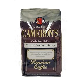 Cameron's Toasted Southern Pecan Whole Bean Coffee, 32-Ounce Bag