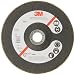3M Flap Disc 747D, Ceramic, 7" Diameter, 80 Grit (Pack of 1)