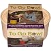 Furry Travelers To Go Pet Bowl, Cream