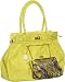 Dangling Clutch Oversized Satchel by Melie Bianco - Kelly Green or Yellow