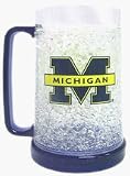 Michigan Wolverines Plastic Crystal Freezer Mugs - Set of 4