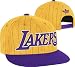 Adidas Los Angeles Lakers Pinstripe Snapback Hat