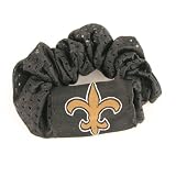 New Orleans Saints Black Pony Tail Holder