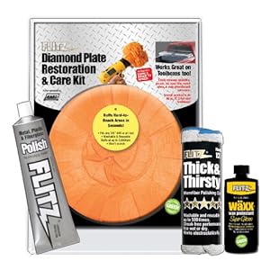 Flitz TTB 31505 Mixed Diamond Plate Restoration Kit