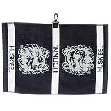 Uconn Woven Jacquard Golf Towel