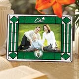 Memory Boston Celtics Art Glass Horizontal Frame