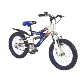 Raleigh MX16FSBL 16" Boys Full Suspension Bike - SENT NEXT WORKING DAY ON 48 HOUR SERVICE