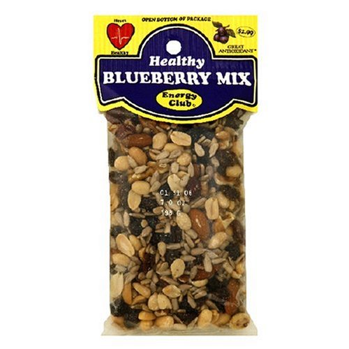 Energy Club Healthy Blueberry, 7-Ounce Bags (Pack of 12) by Energy Club