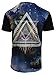 Mens All Seeing Eye Print Shirt