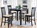 Miranda 5 Piece Espresso Dinette Set By Acme Furniture