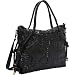 AmeriLeather Echo Handbag/Shoulder Bag (Black)